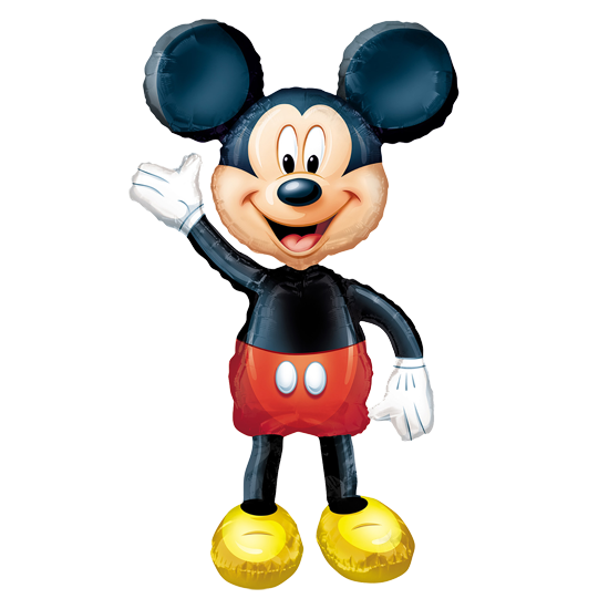 Giant Mickey Mouse Air Walker Balloon Bunch