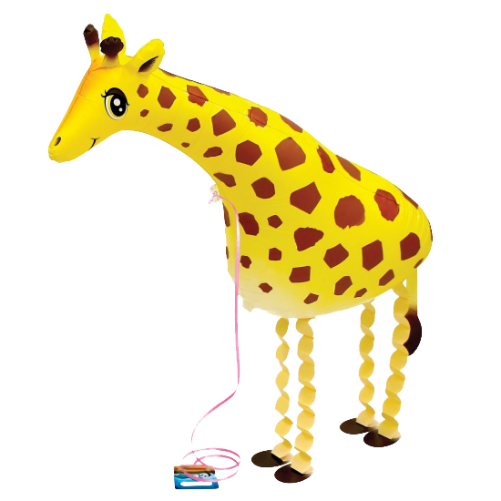 Giraffe Airwalker Balloon Bunch