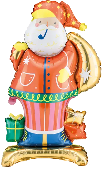 Father Christmas Floor Standing Balloon Balloon