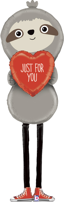 Lifesize Just For You Sloth Balloon Bunch